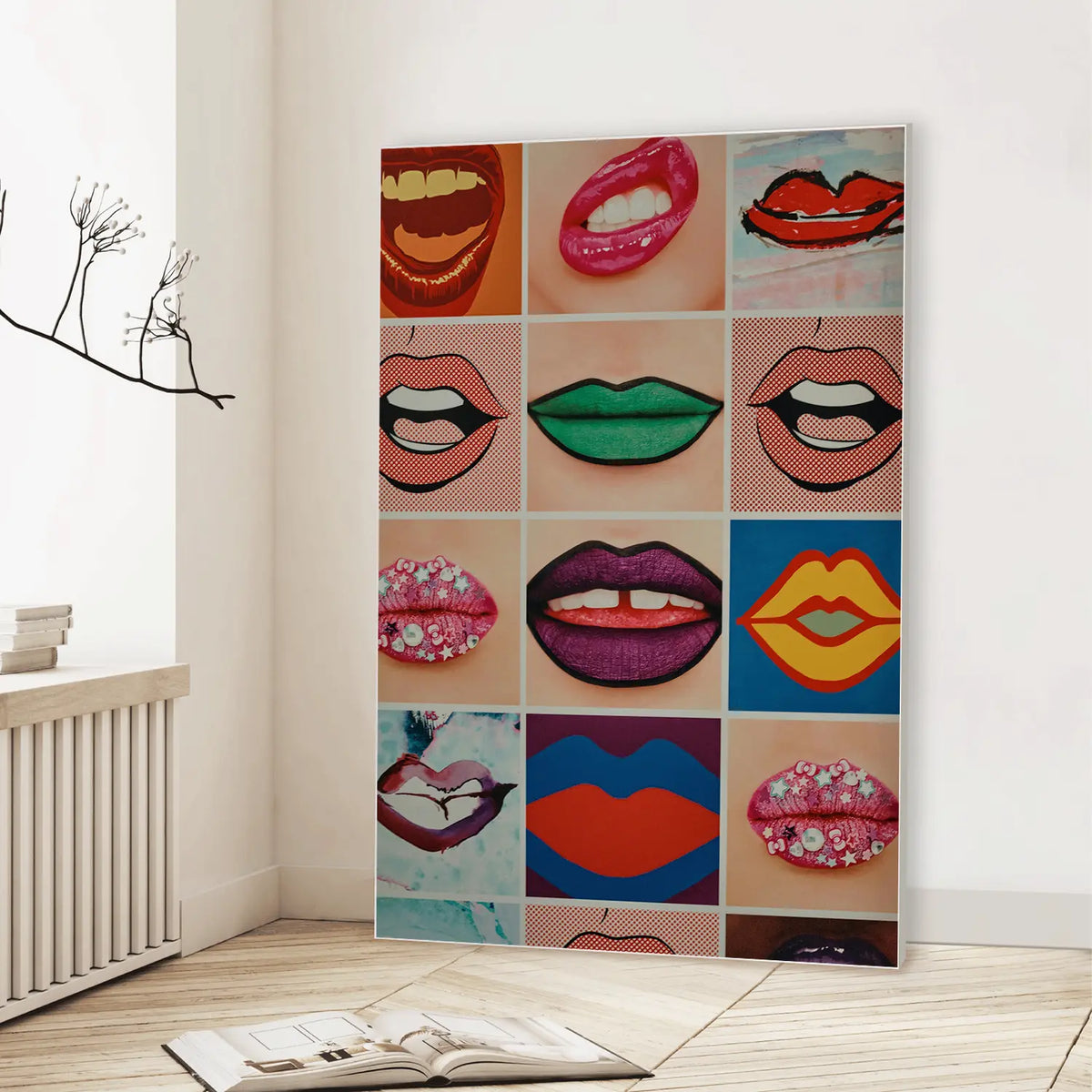 Lips Riot Collage