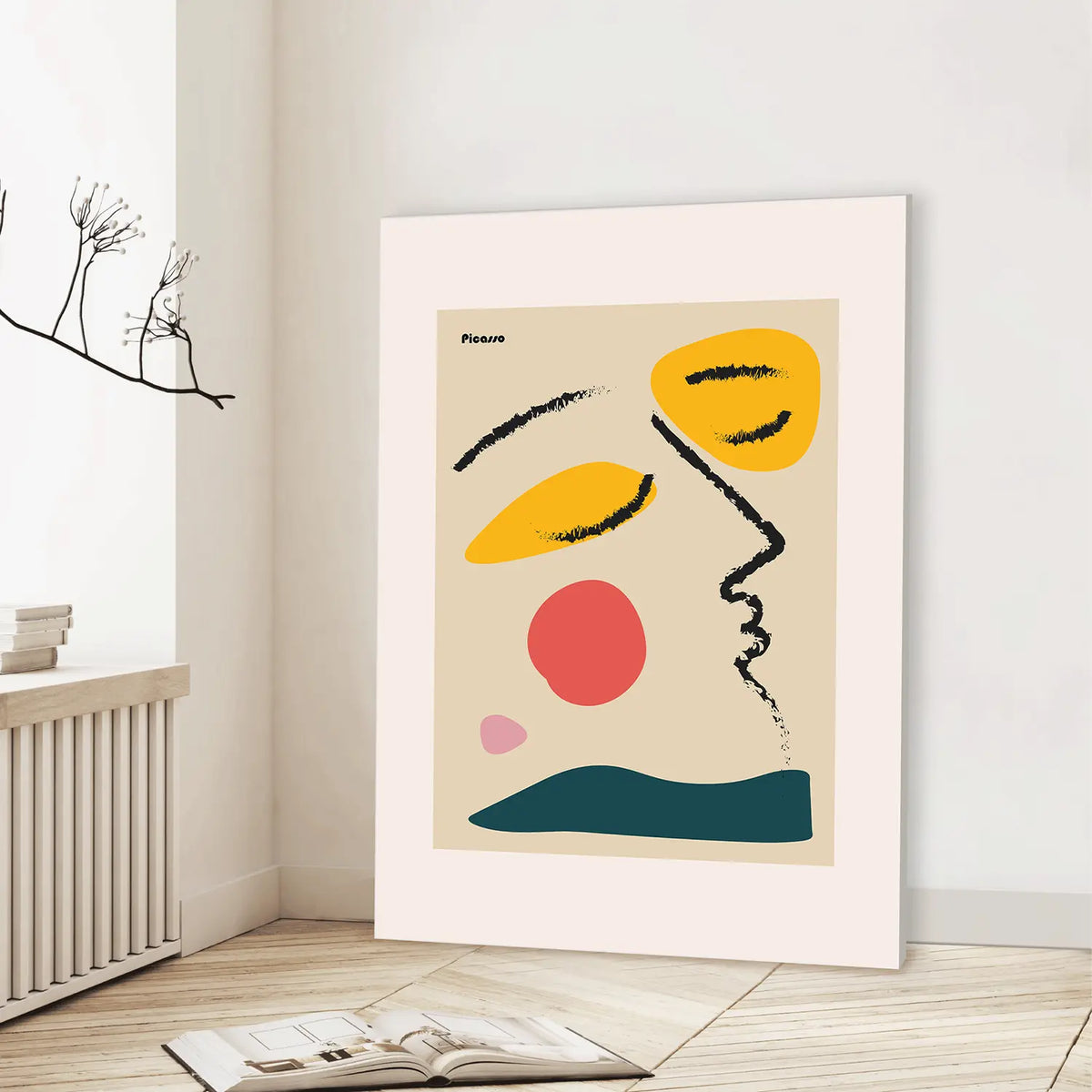 Cubist Face Mosaic