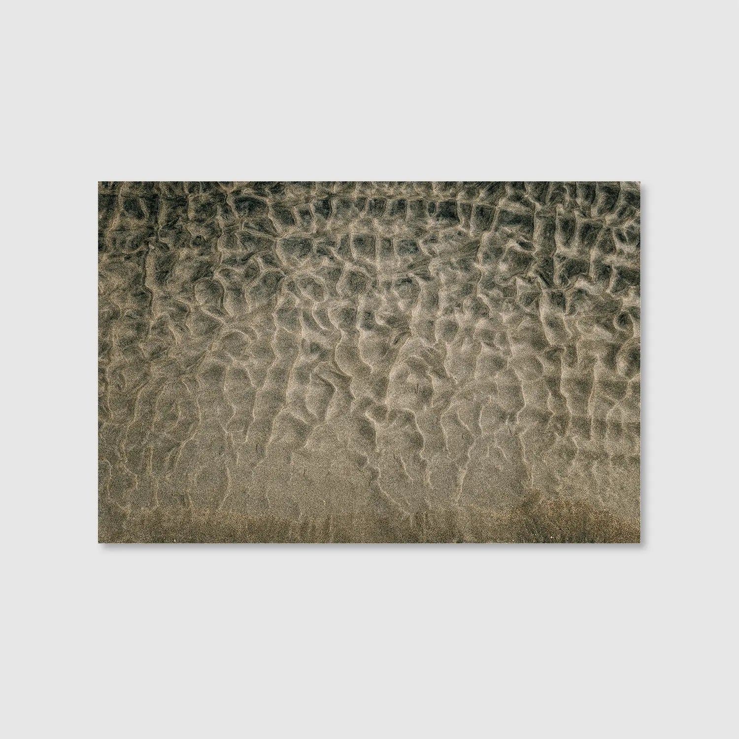Sand Ripple Serenity (Graphic Only) - Minimal Texture Wall Art for Living room