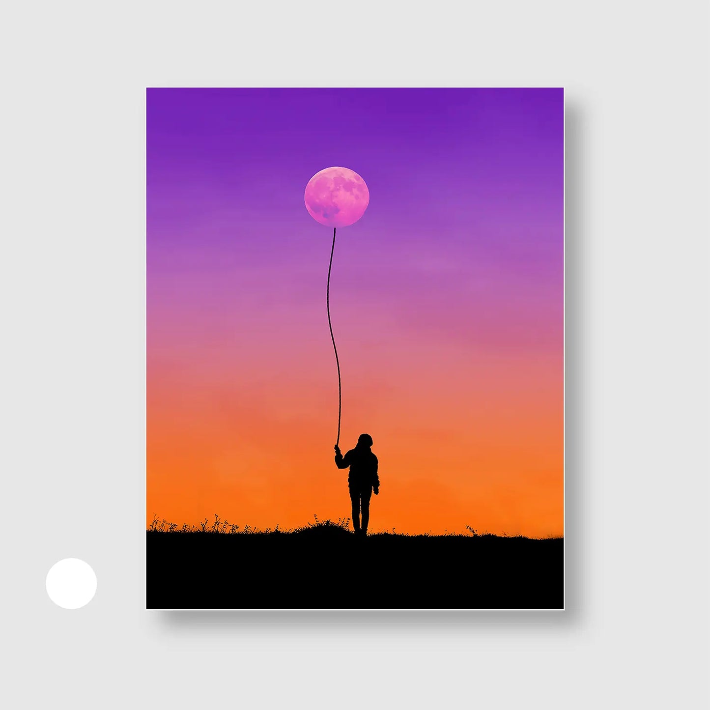Holding onto the Moon