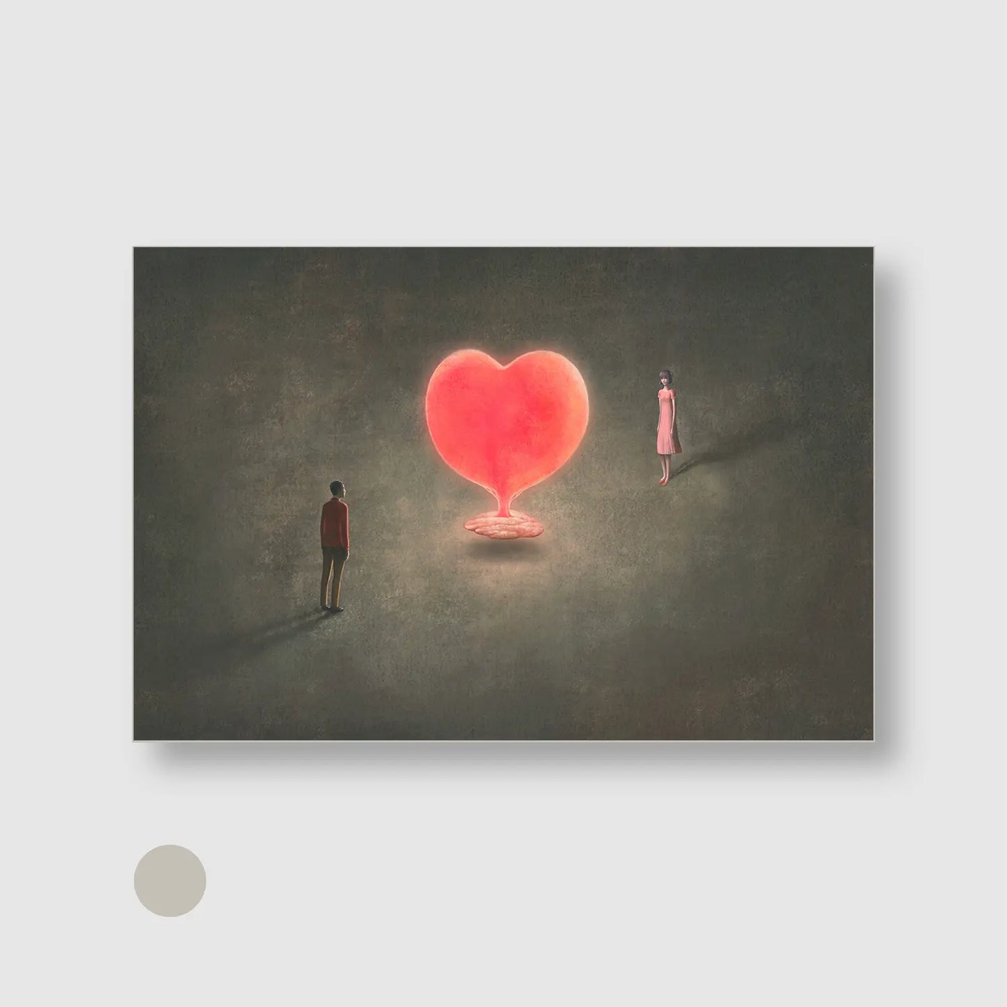 Glowing Love Between
