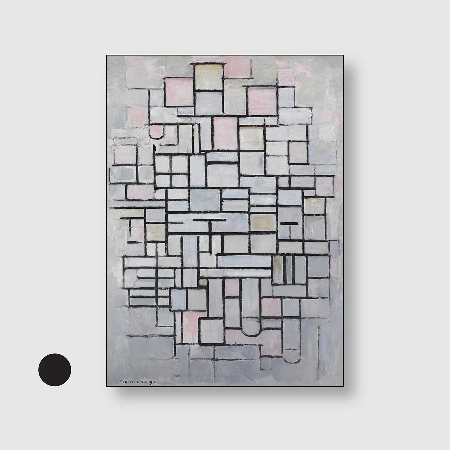 Mondrian Grey Rhythm