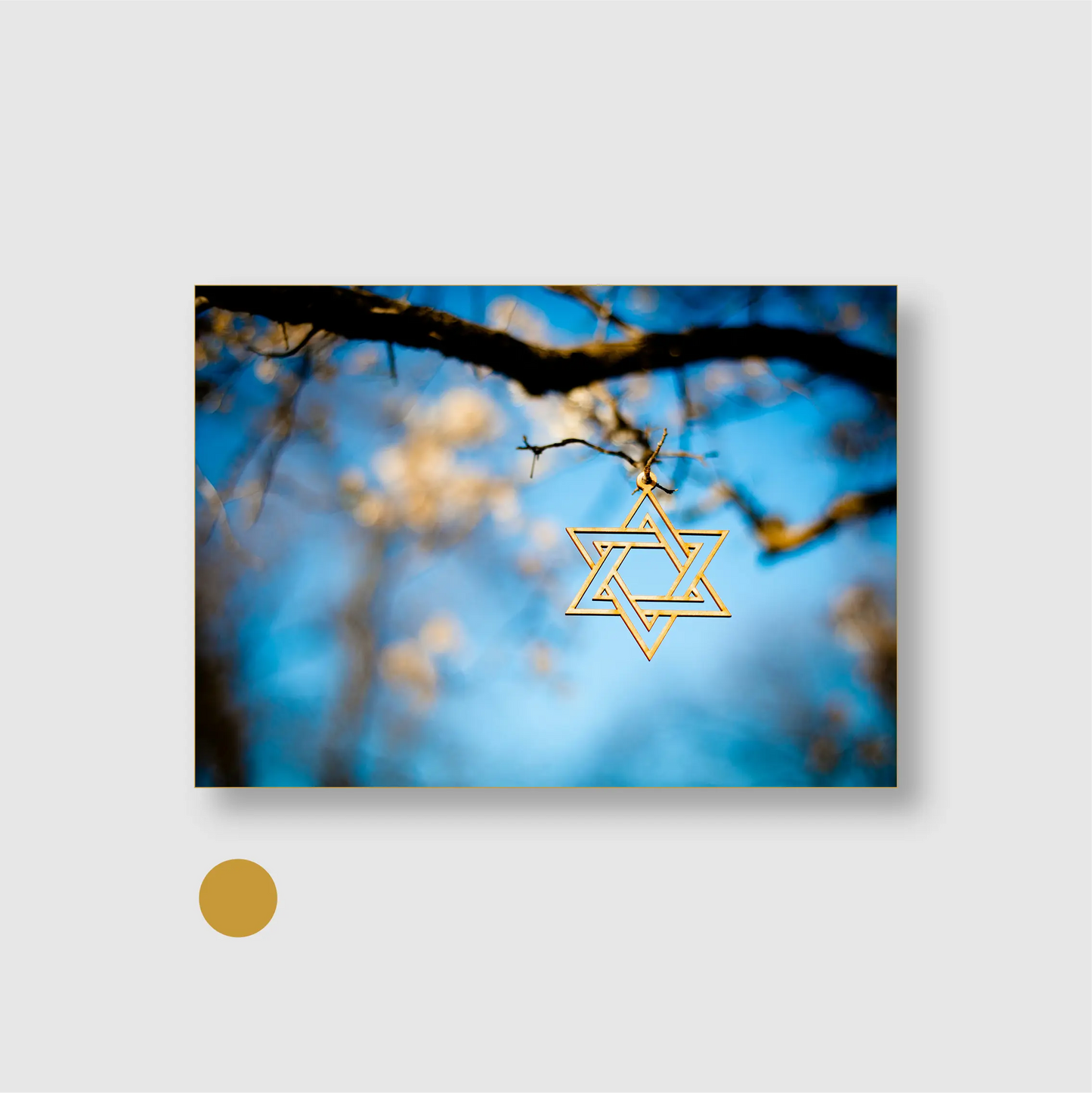 Golden Star Hanging