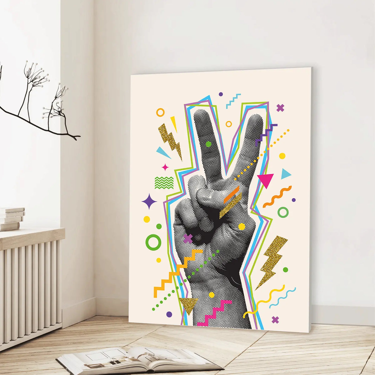Peace Neon Rush
