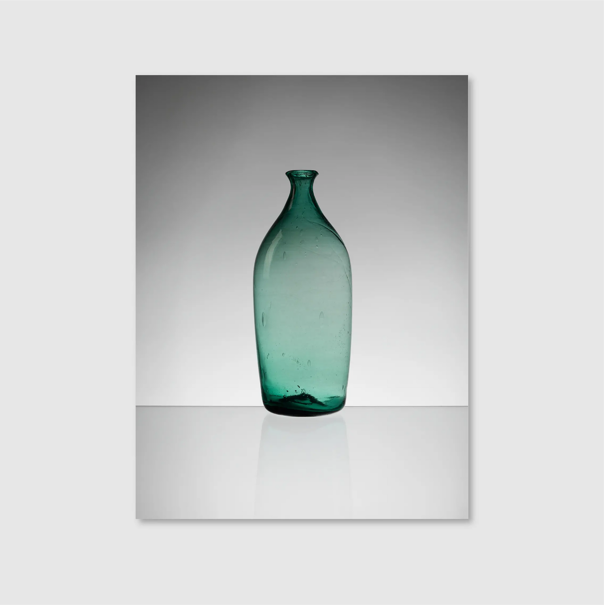 Teal Glass Solitude