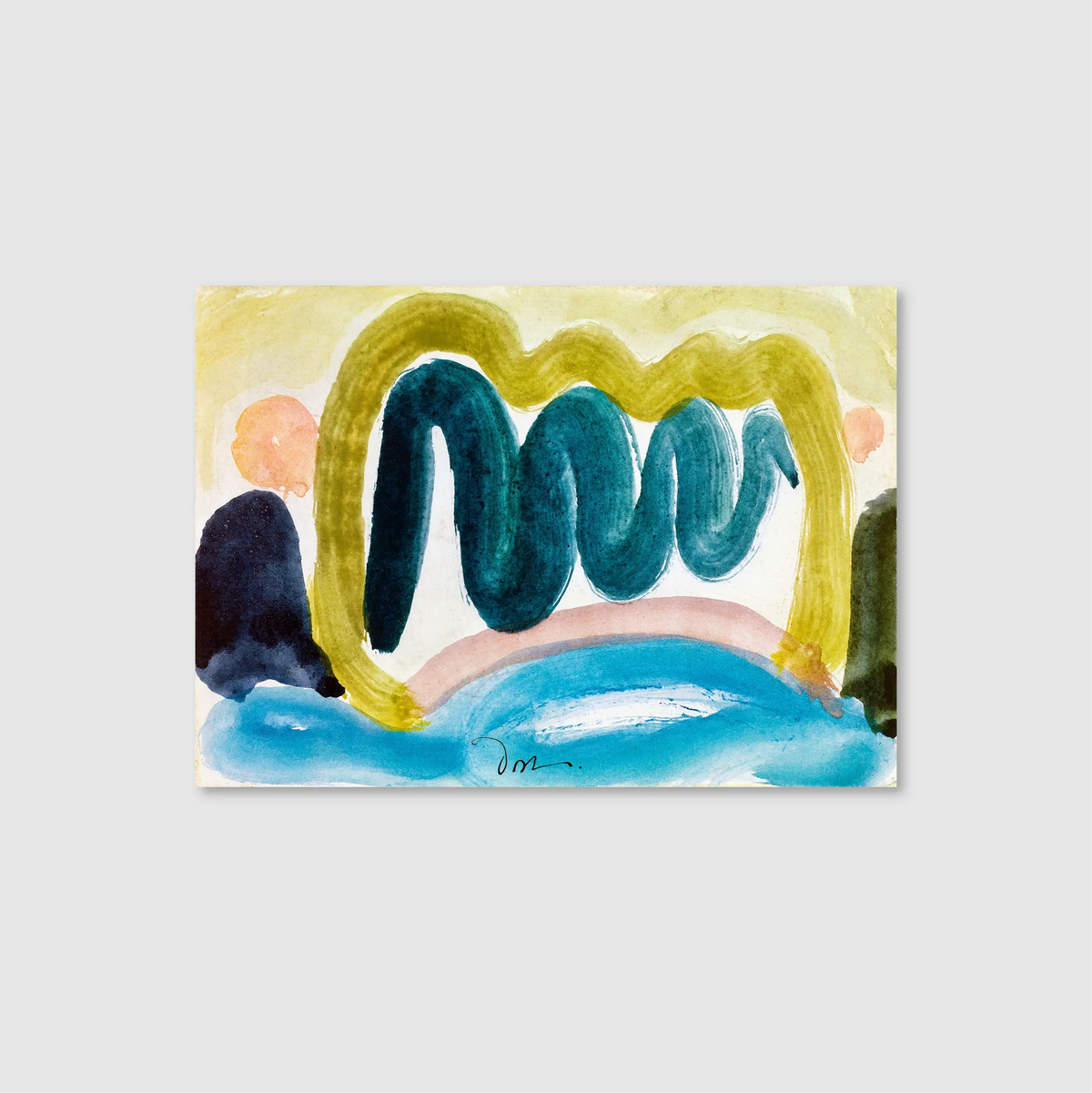Teal Serpentine Dream
