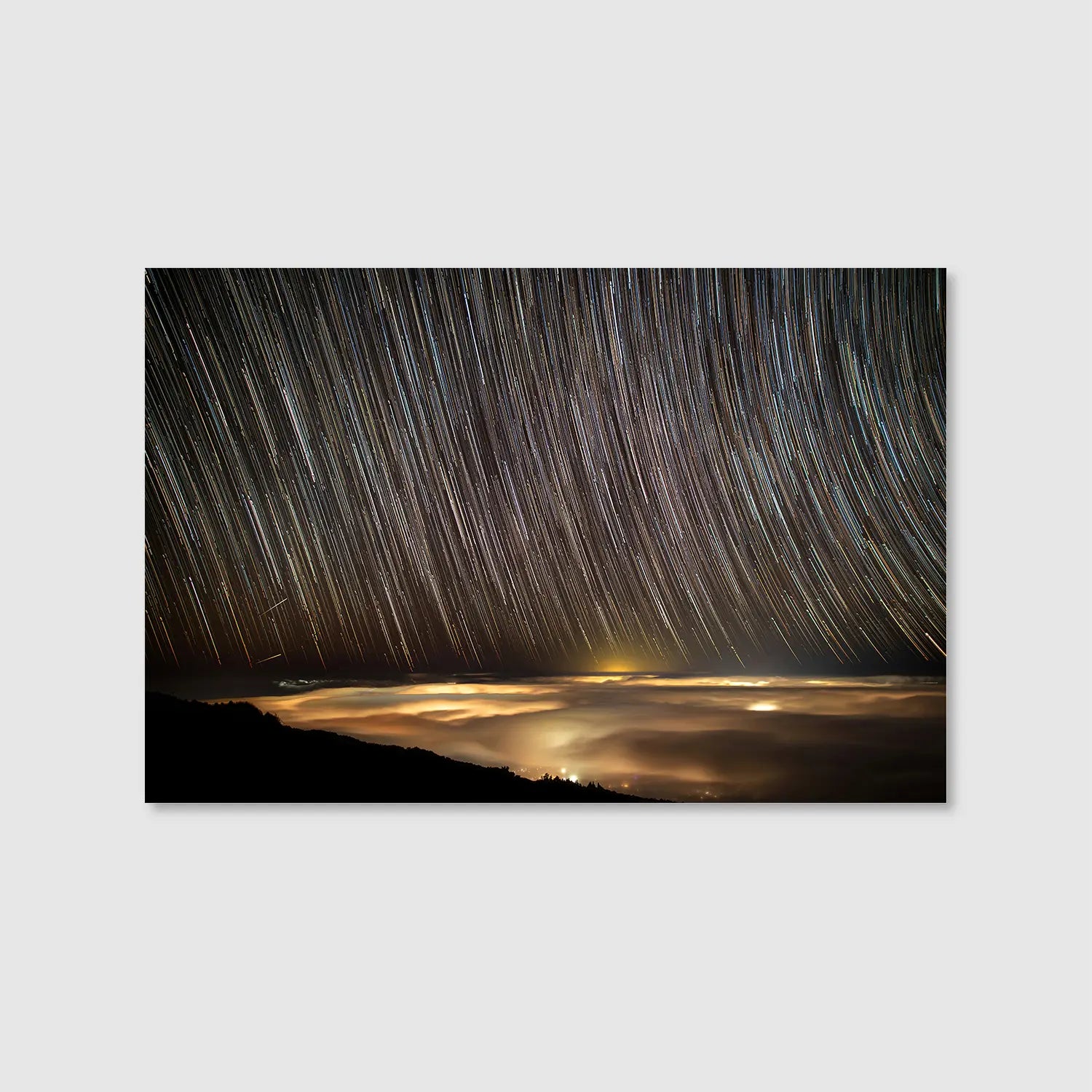 Heaven in Motion (Graphic Only) - Dramatic Nature Wall Art for Living room