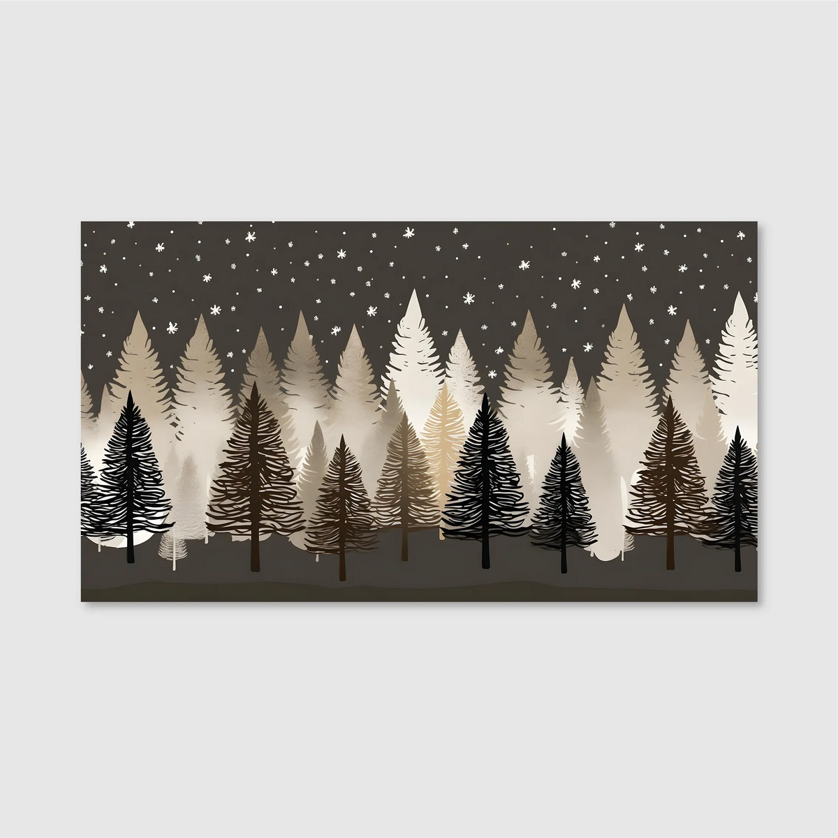 Midnight Pine Forest