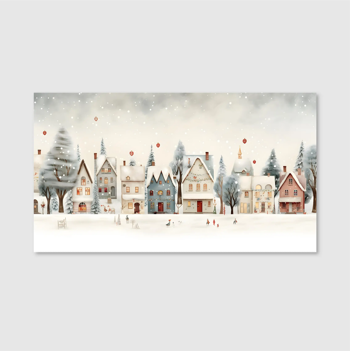 Silent Snow Village