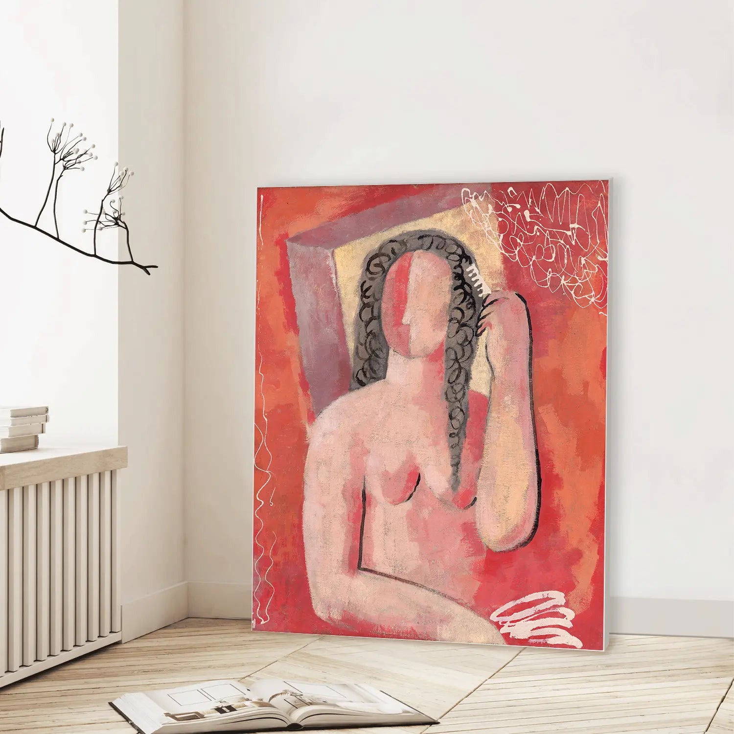 Grooming (Morning) (1931) (Graphic Only) Lifestyle View - Intimate People Wall Art