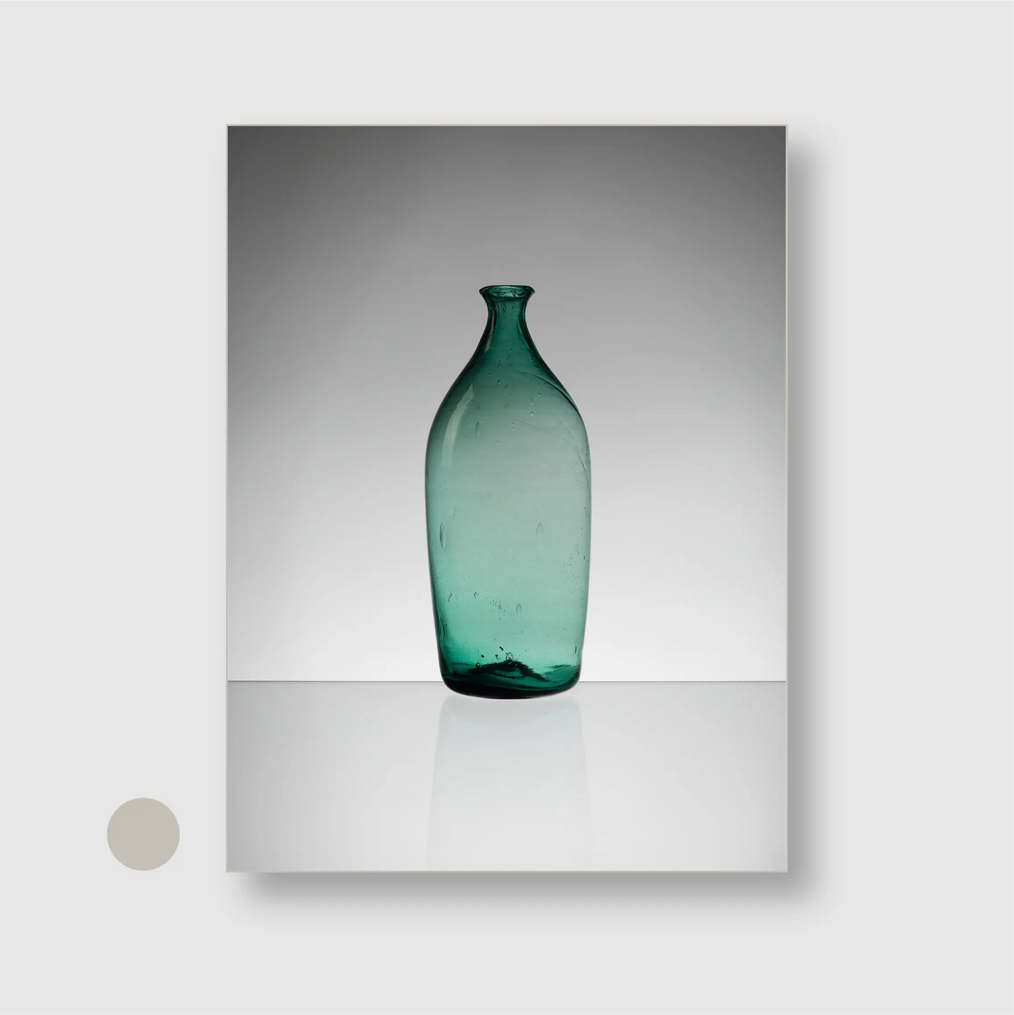 Teal Glass Solitude