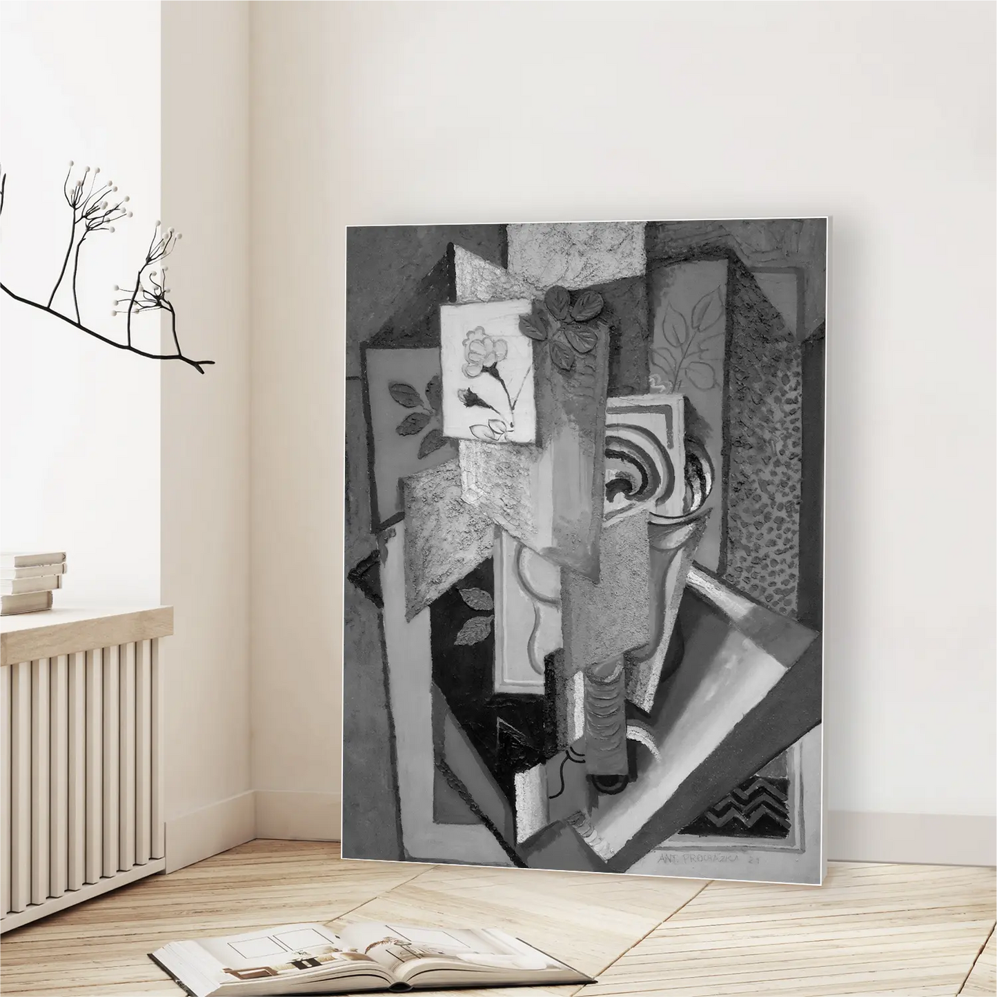 Cubist Floral Fragments