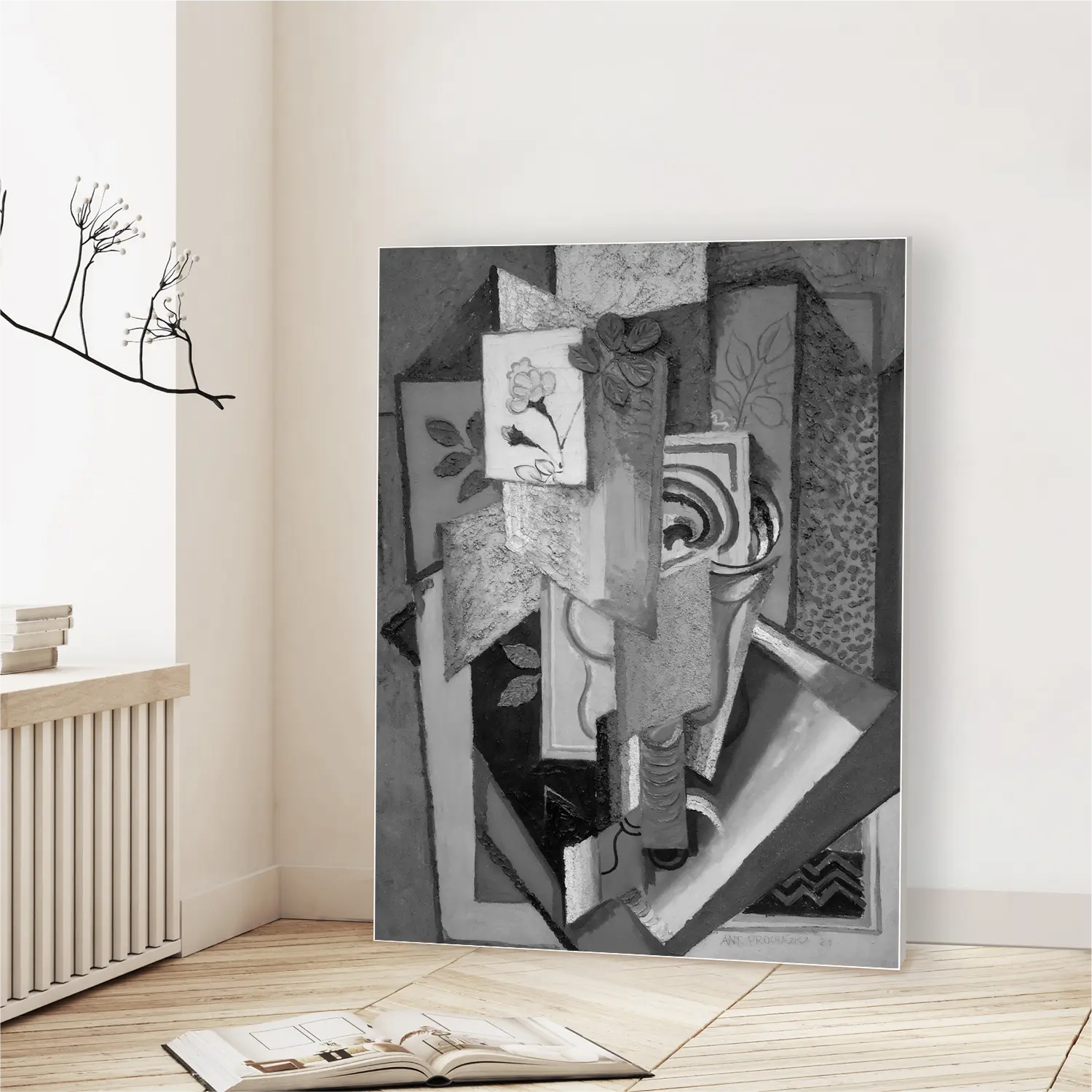 Cubist Floral Fragments