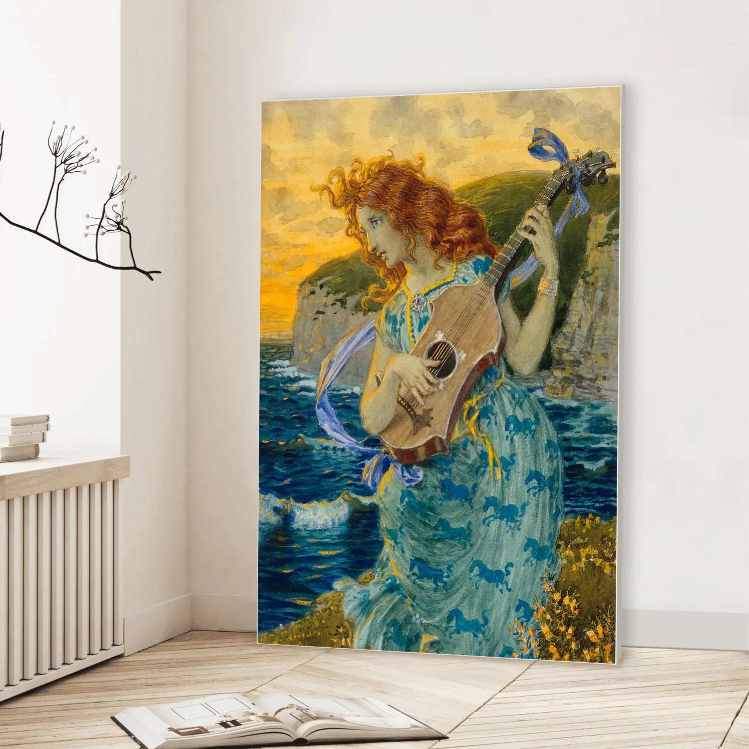 The Bard's Daughter (1900) (Graphic Only) Lifestyle View - Cozy Abstract Wall Art