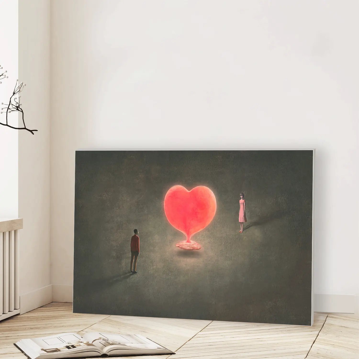 Glowing Love Between