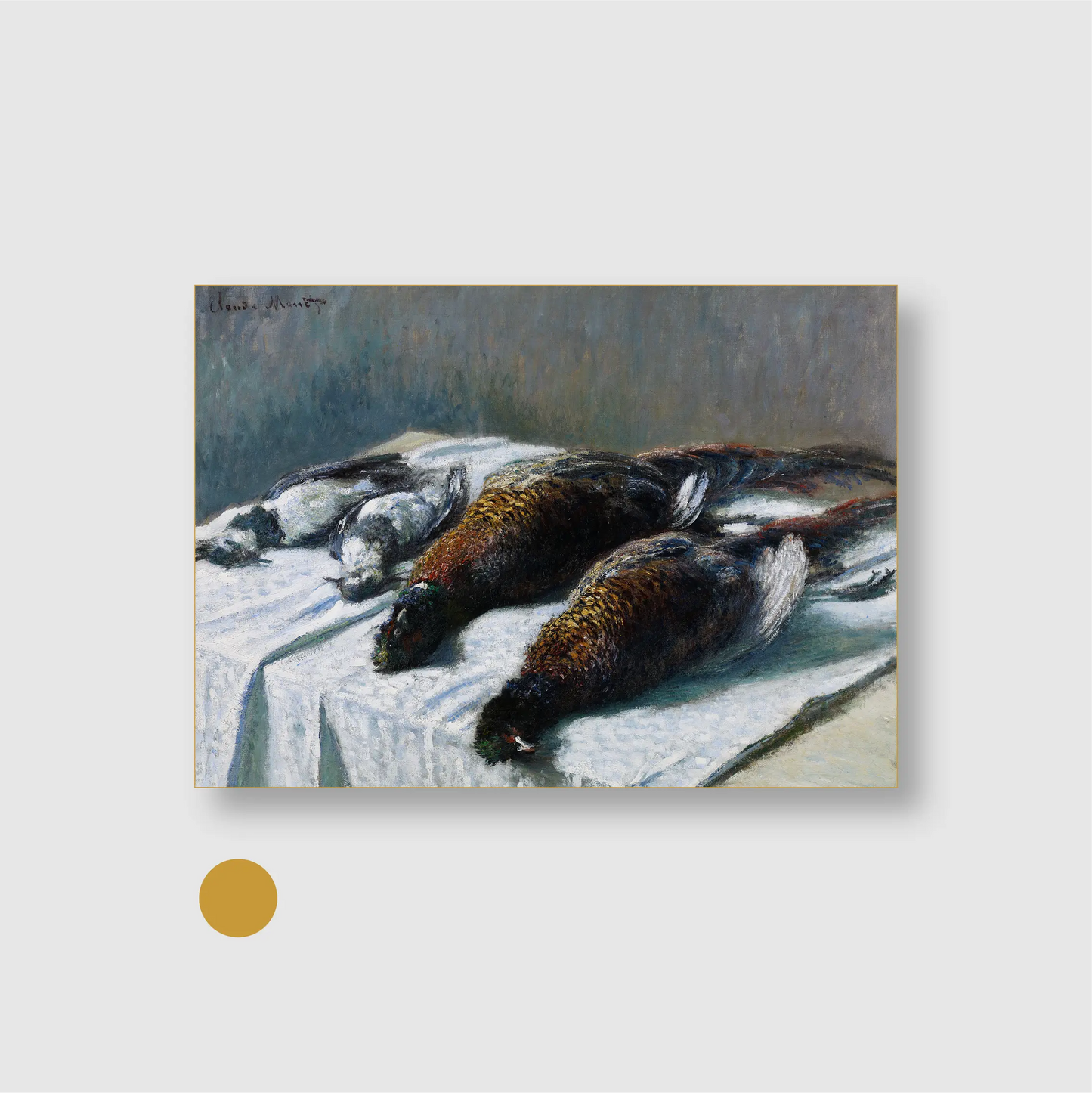 Still Life with Pheasants and Plovers