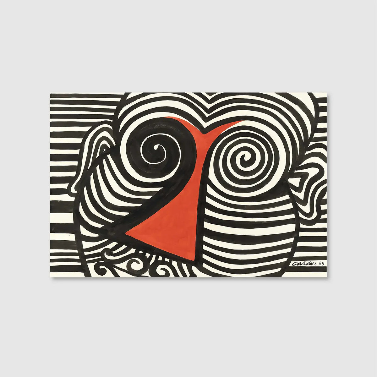 Hypnotic Spiral Heart