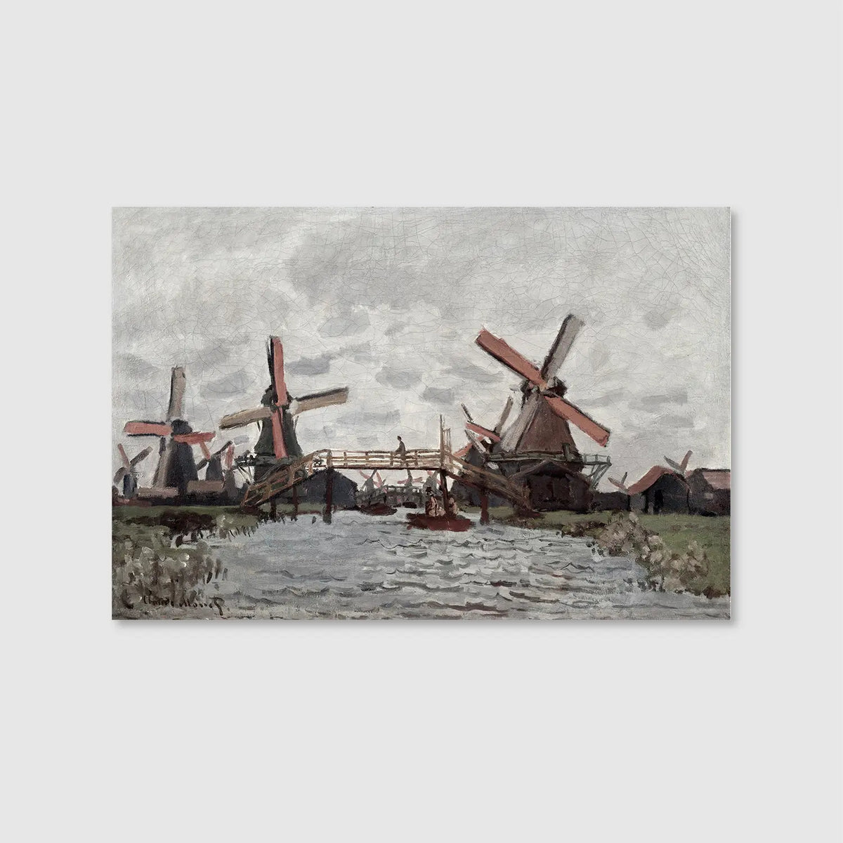 Mills in the Westzijderveld near Zaandam
