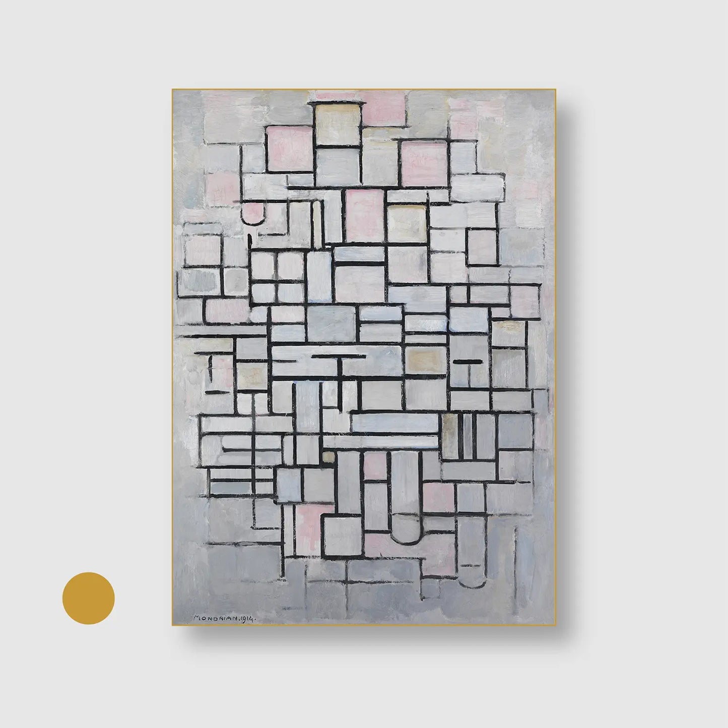 Mondrian Grey Rhythm